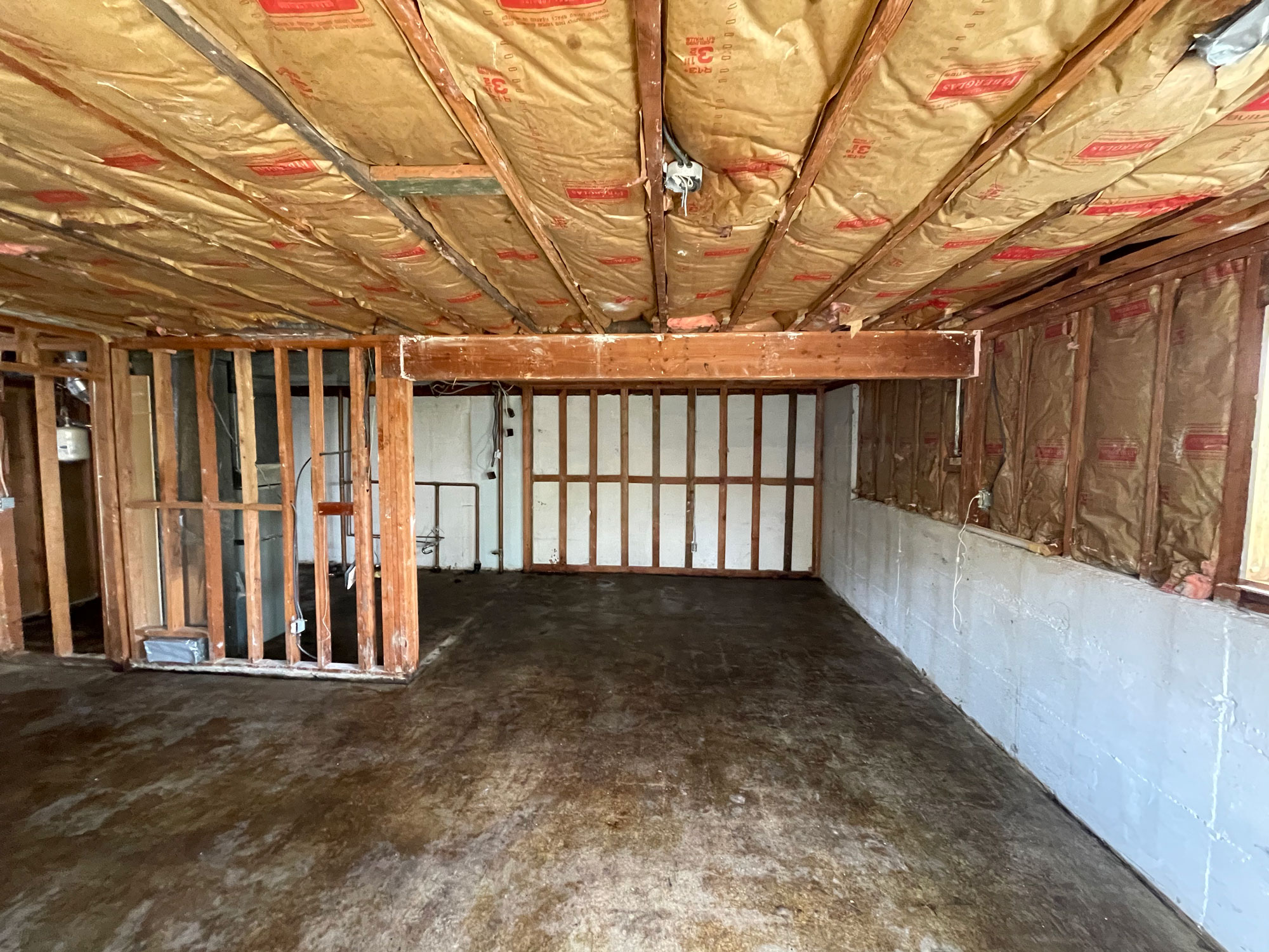 Seward Park basement remodel by Built by Self