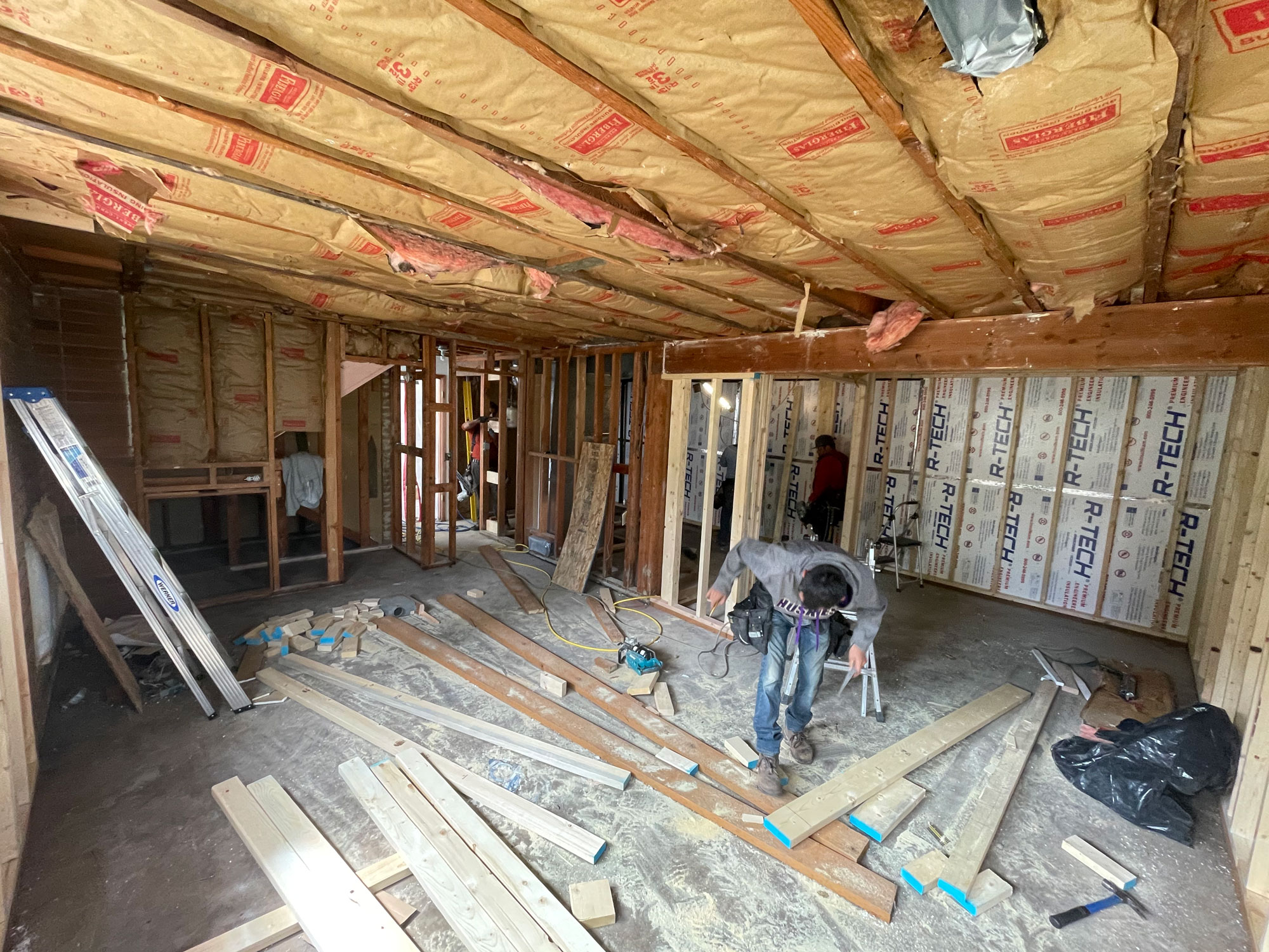 Seward Park basement remodel by Built by Self