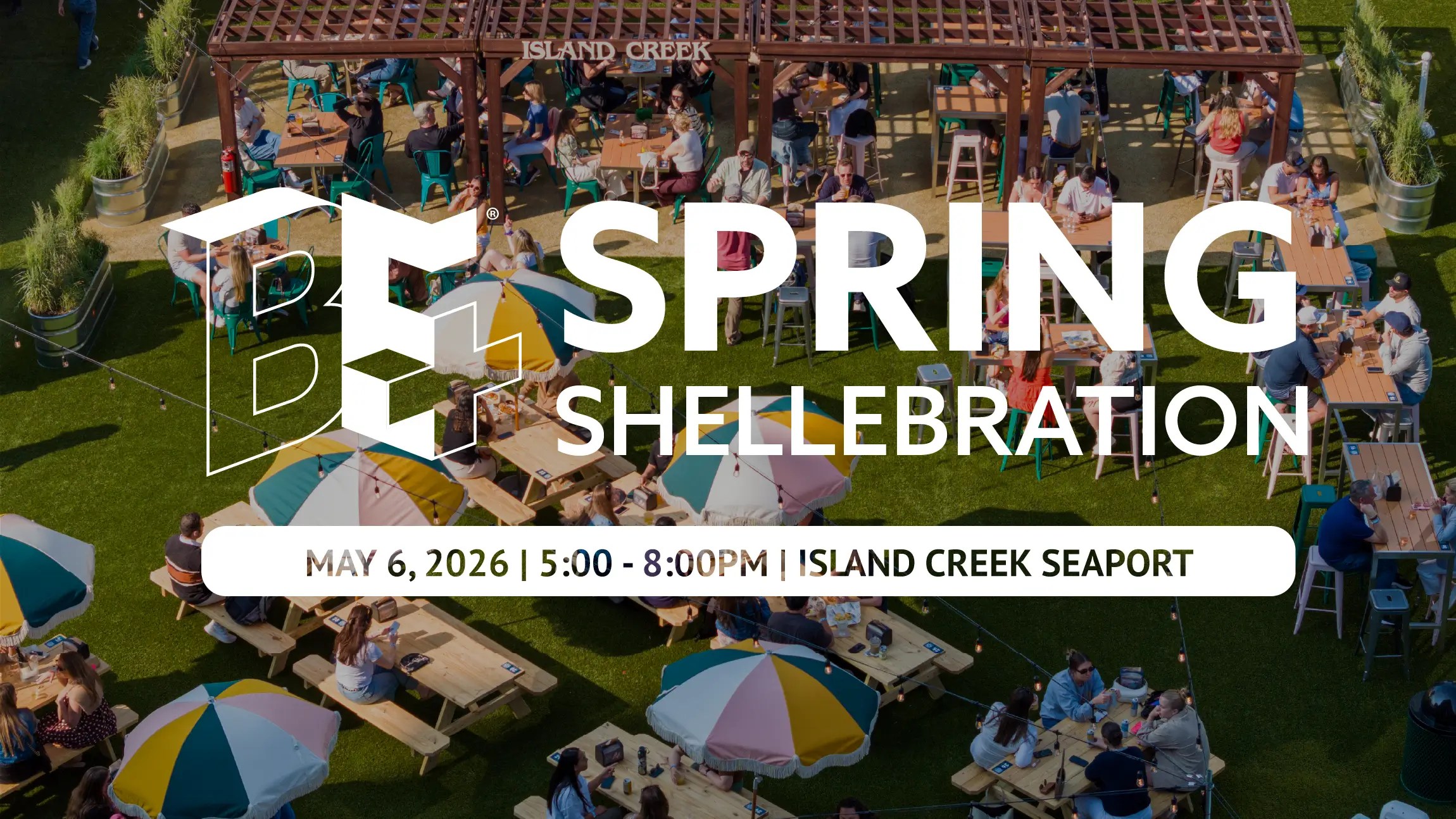 Spring Shellebration on May 6th, 2026 from 5-8pm