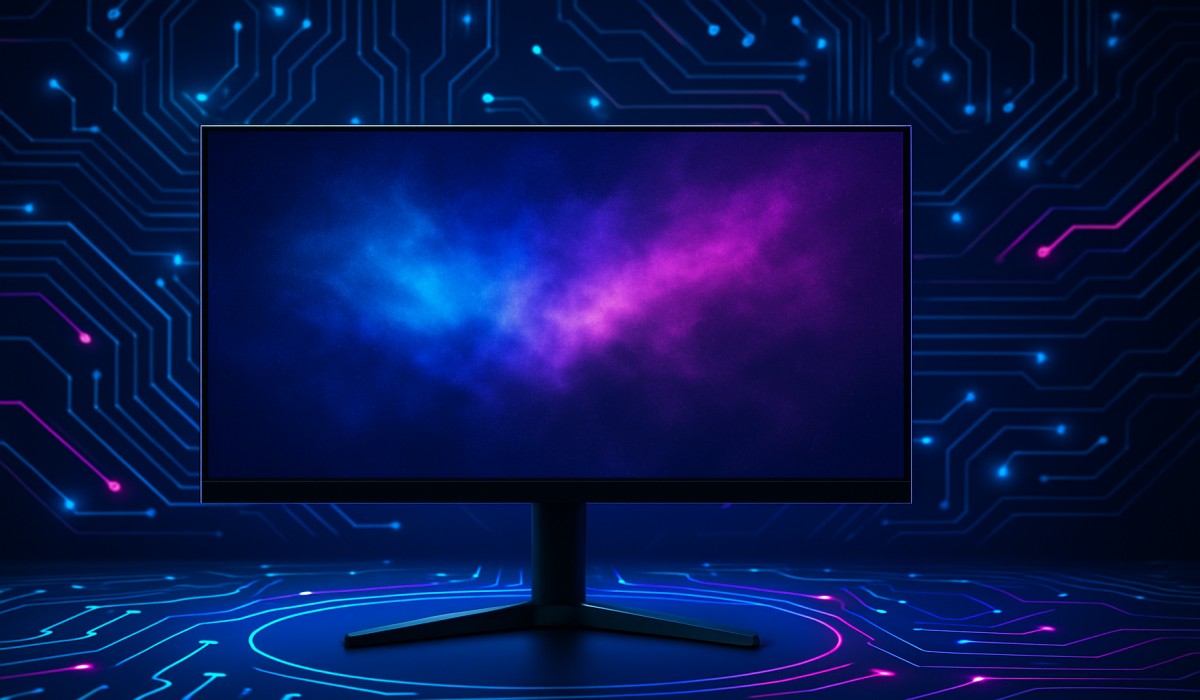 What Makes A Good Gaming Monitor Beyond The Specs Built To Frag Gaming Monitor On Futuristic Background 