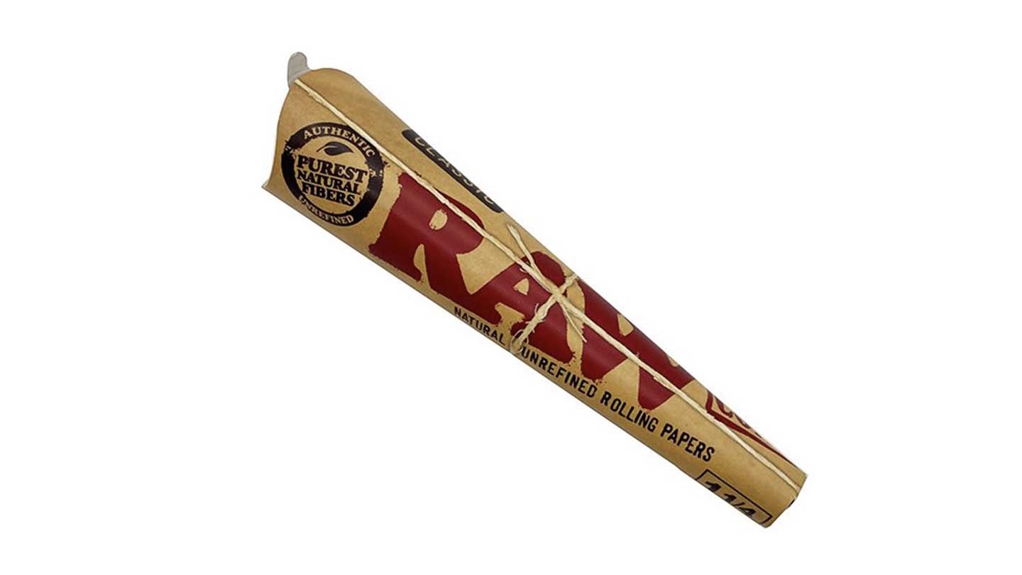 RAWコーンクラシック1-1/4サイズ 150パック ジョイント 巻紙 紙巻 RAW クラシック・コーン 1 1/4 | VonKlaren