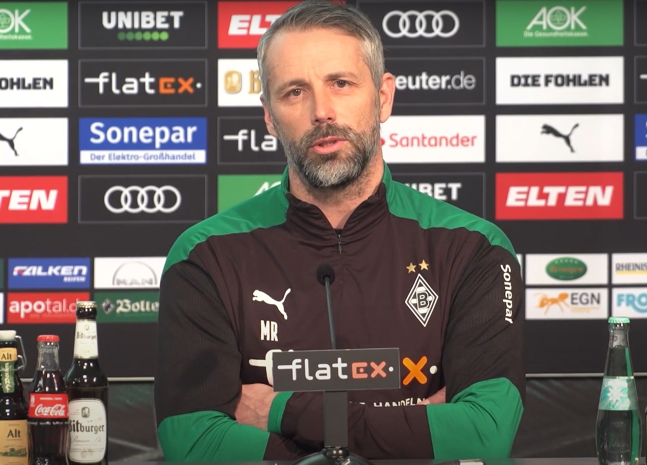 Zuerst hatte der klub eine fahne als logo. Marco Rose On Gladbach S Losing Streak Apart From The Results We Don T Have Any Big Problems