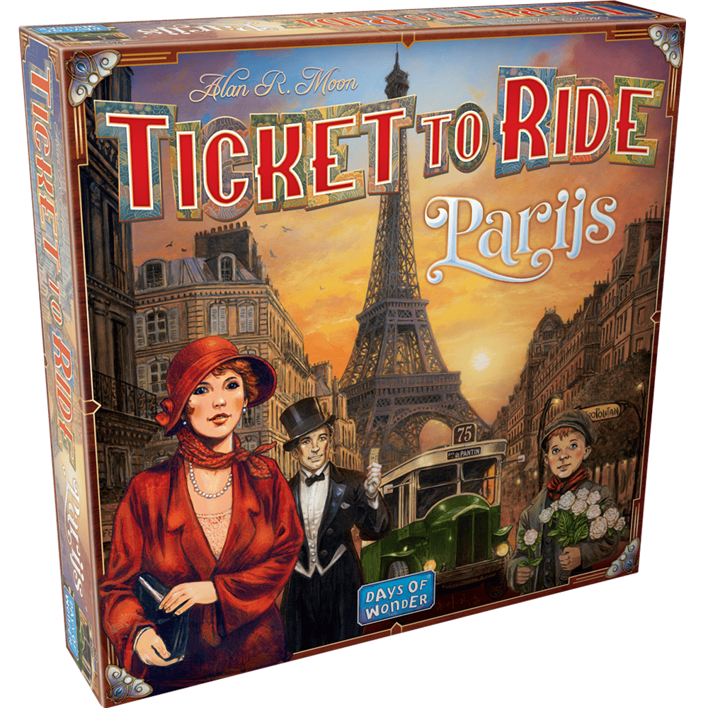TICKET-TO-RIDE-PARIJS Ticket to Ride Parijs - Afbeelding 1