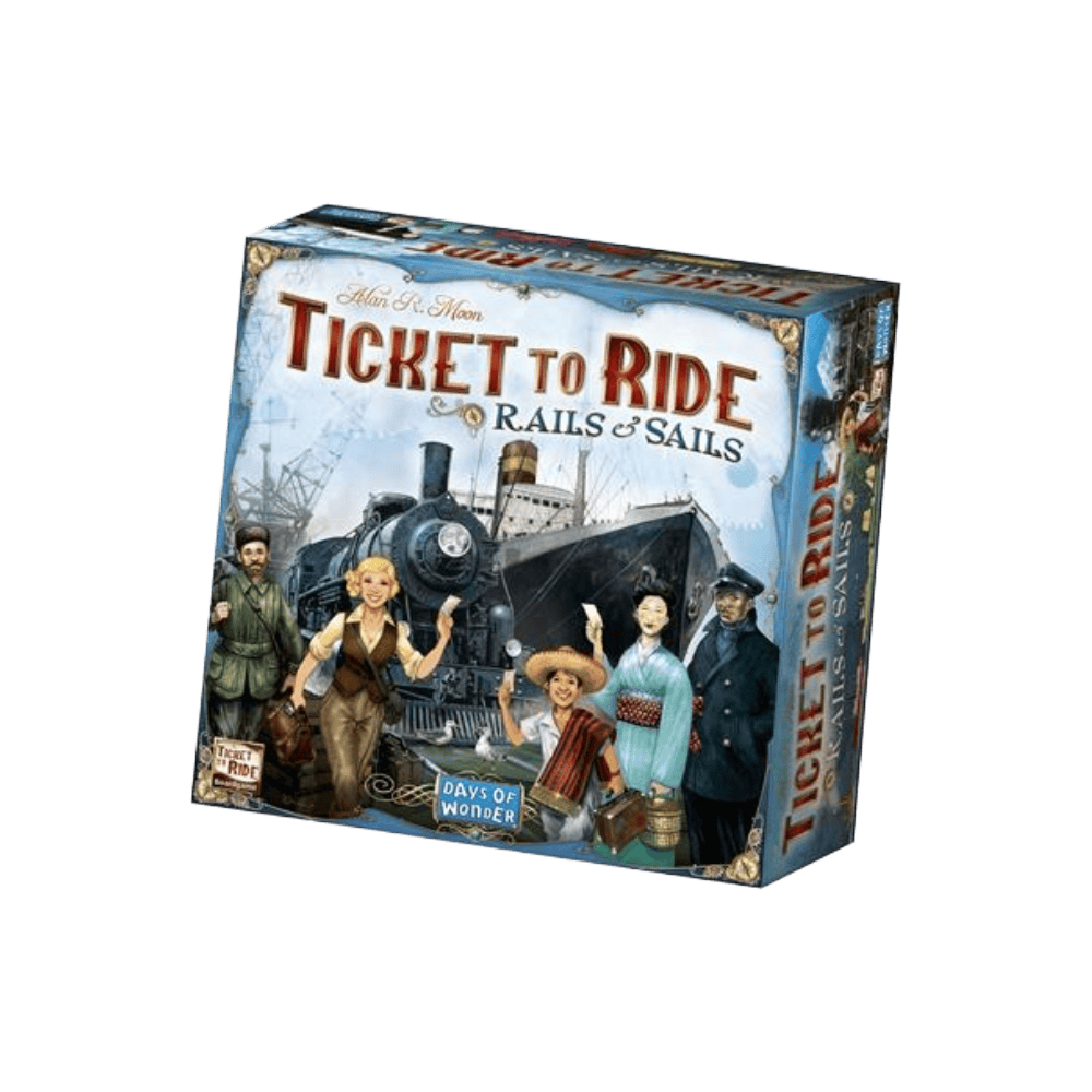 Ticket to Ride Rails & Sails NL Ticket to Ride: Rails & Sails NL - Afbeelding 1