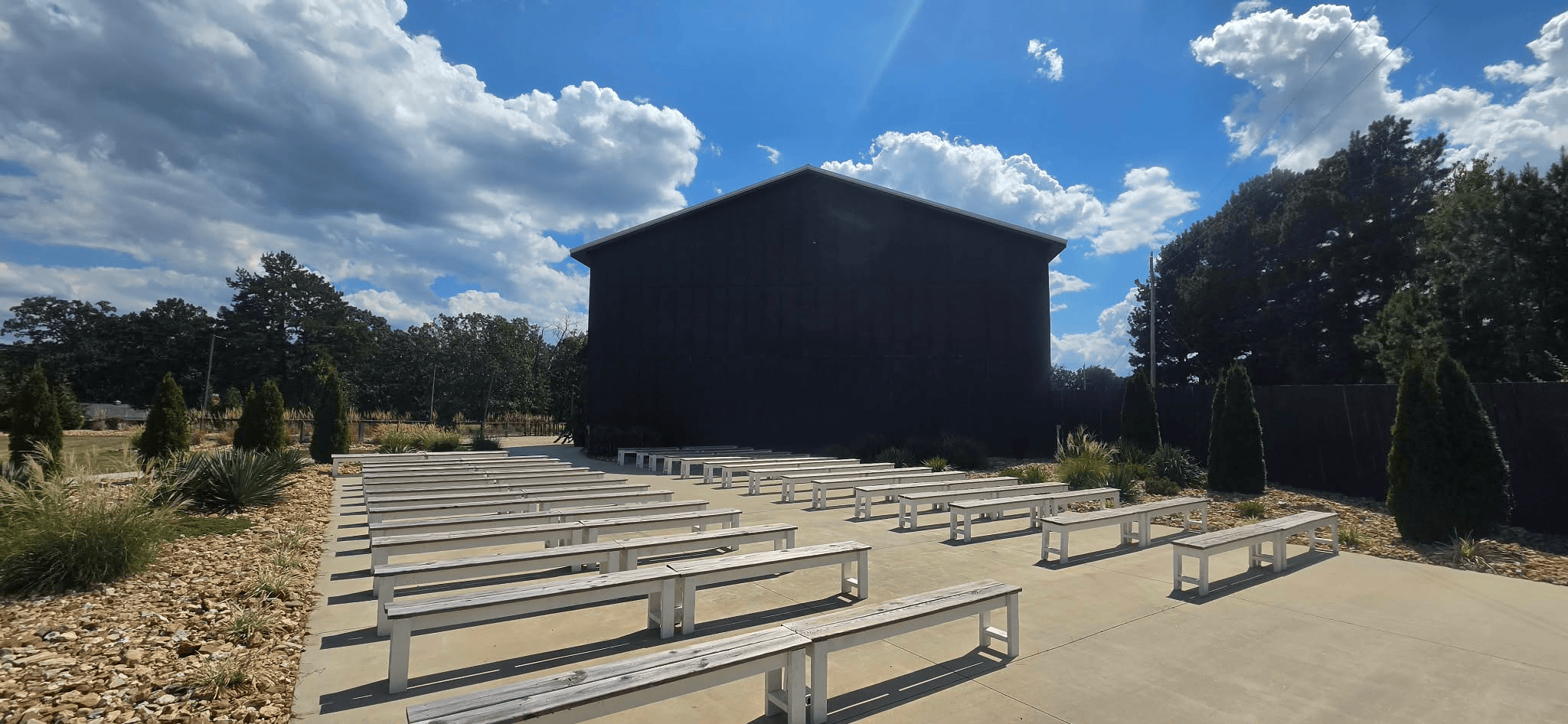 The large main building on site will serve as the heart of the Just One Yes program