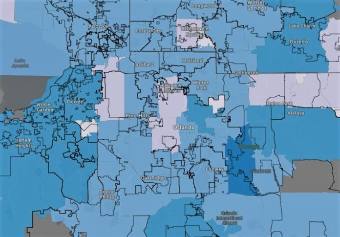 Interactive Map Shows Confirmed COVID 19 Cases By ZIP Code Bungalower Covid Zip Code Map 696x485 
