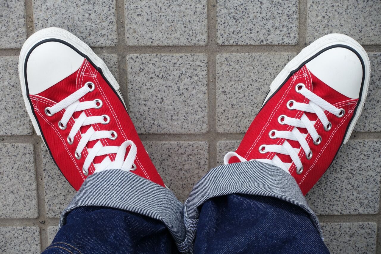 コンバースオールスターはデカ履きで - ナニゴトもカタチから2
