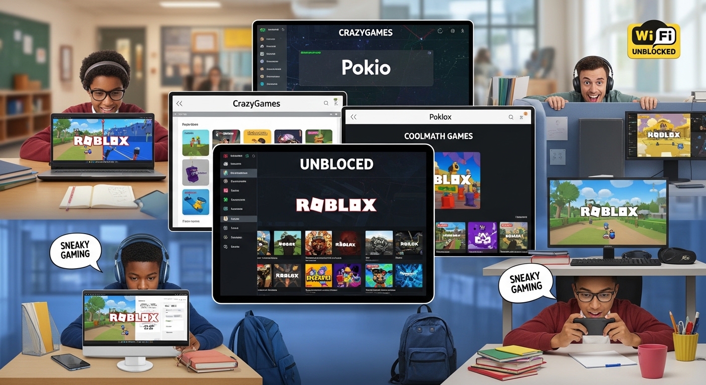 Roblox Unblocked Sites Safe Ways To Play Games At School Or Work Bungleo Image Fx 20 1 