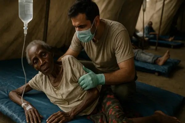 CÓLERA: causas, sintomas e prevenção em situações de crise