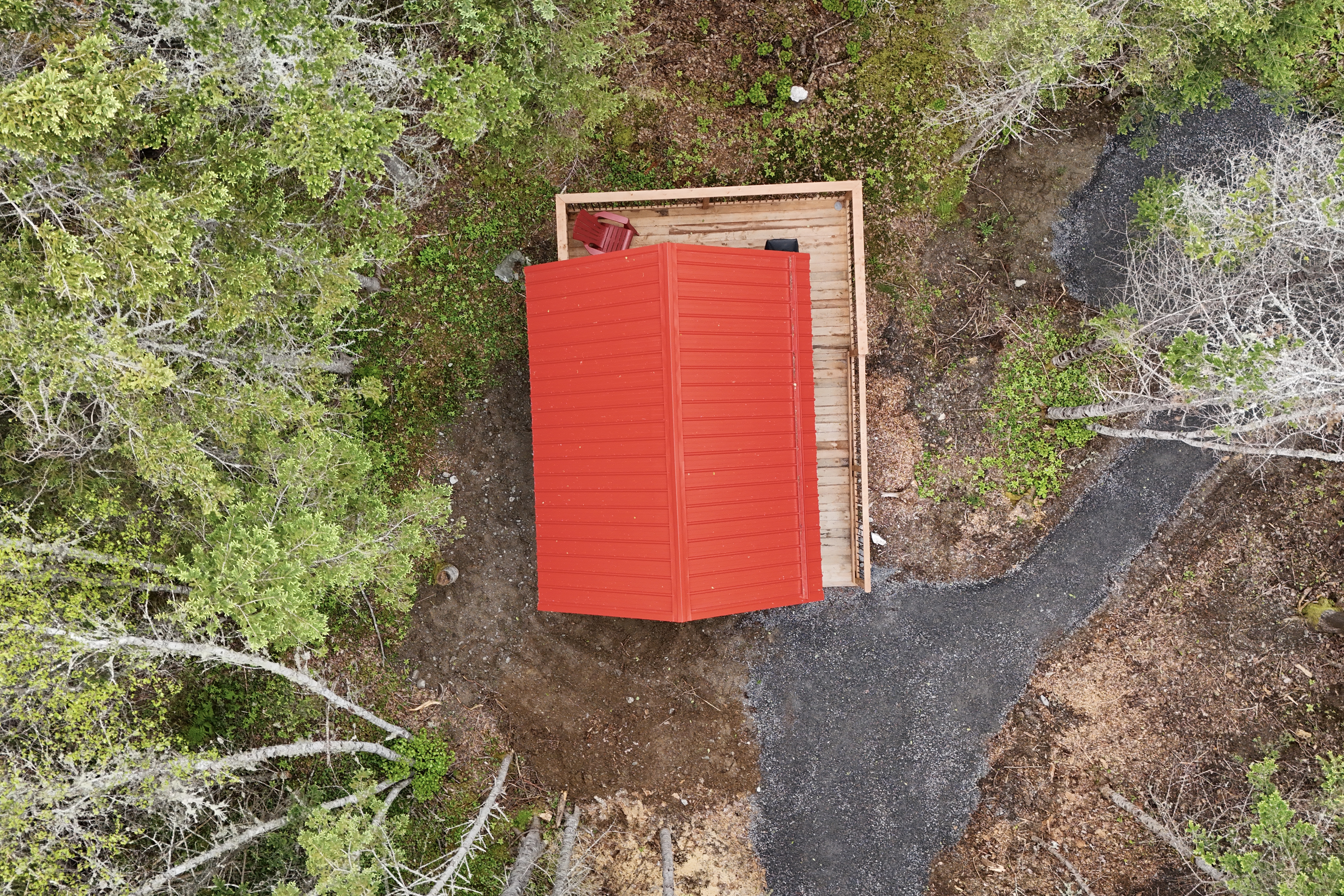 Bunkie Land Nova Scotia forest retreat