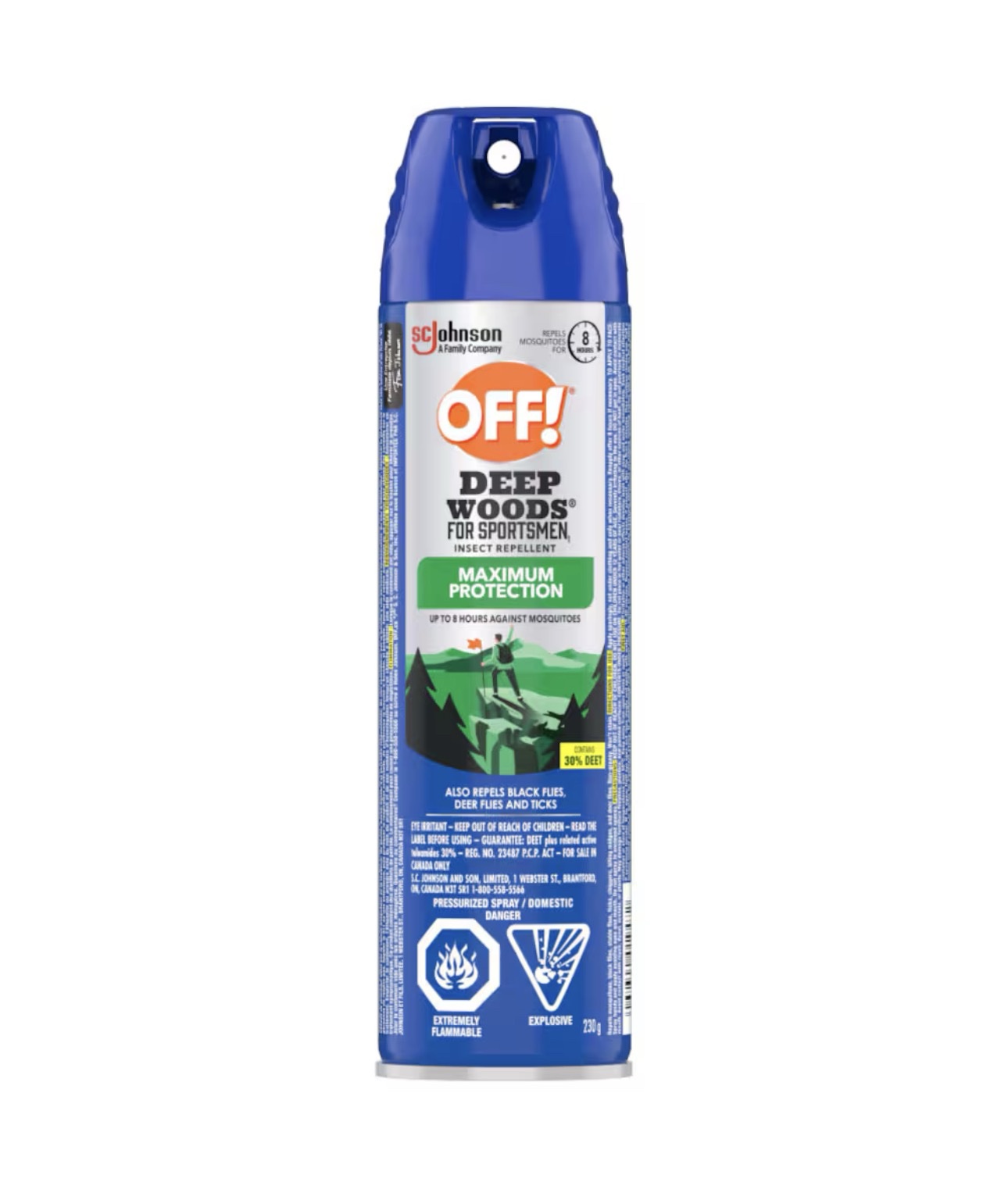 Off!® Deep Woods® Insect Repellent - 230 g Can