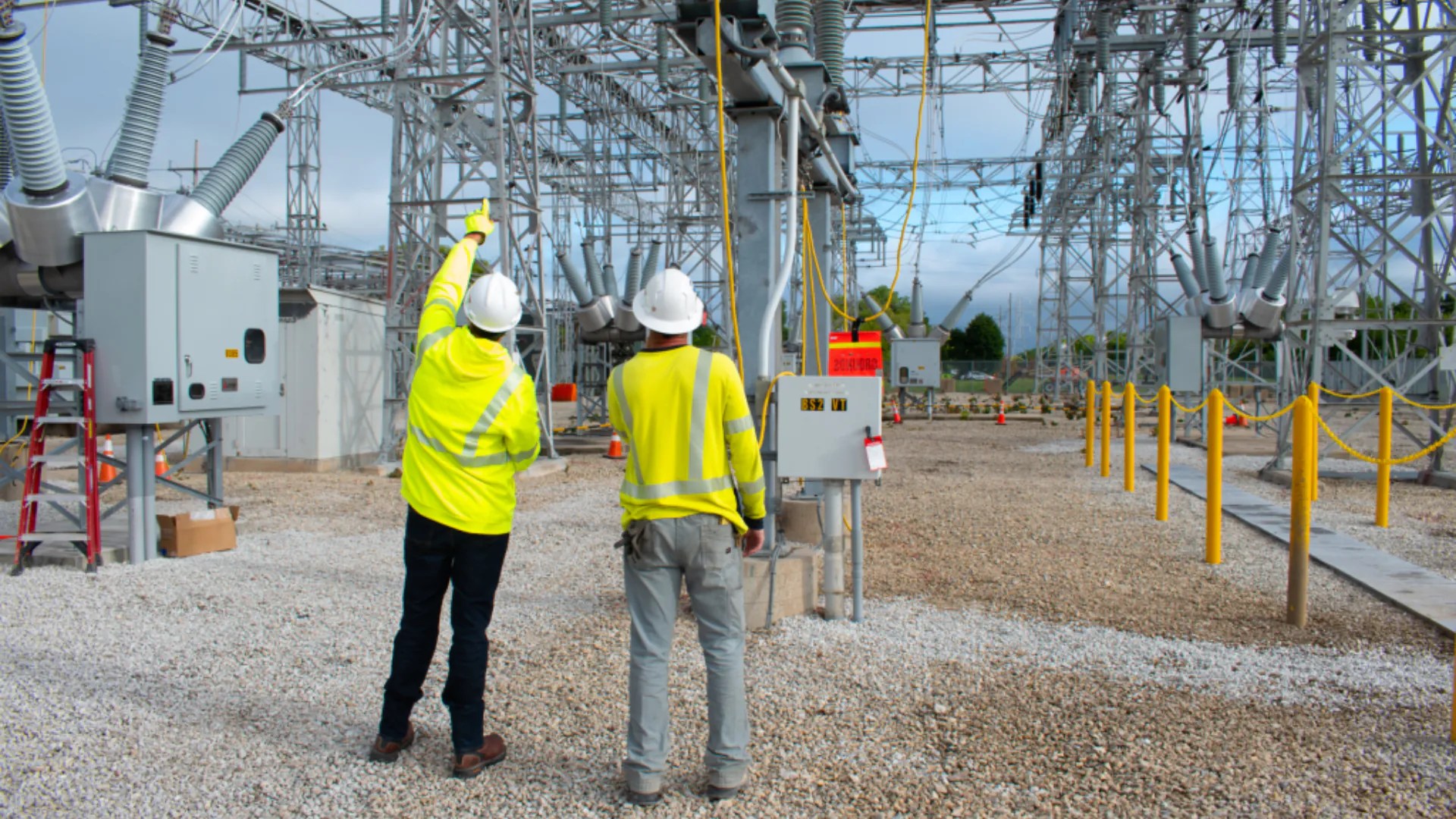 Substation construction