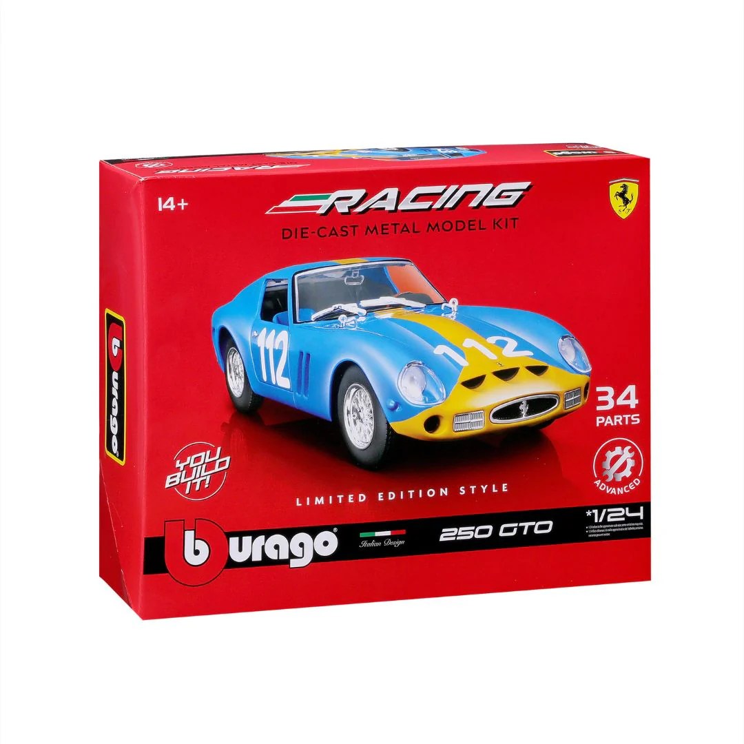 Ferrari 250 GTO Model Kit - 1:24 - Burago Portugal