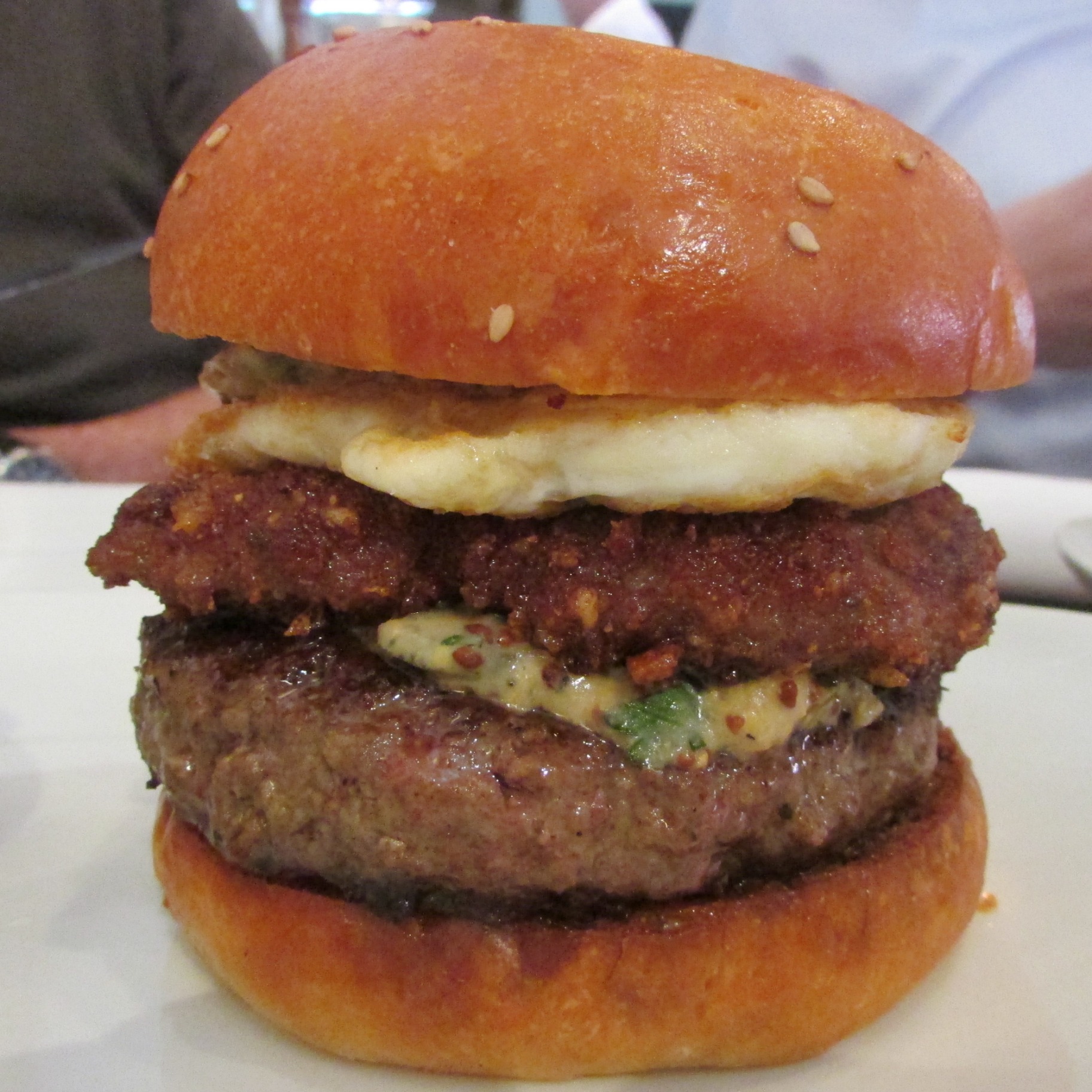 Scotch Egg Burger