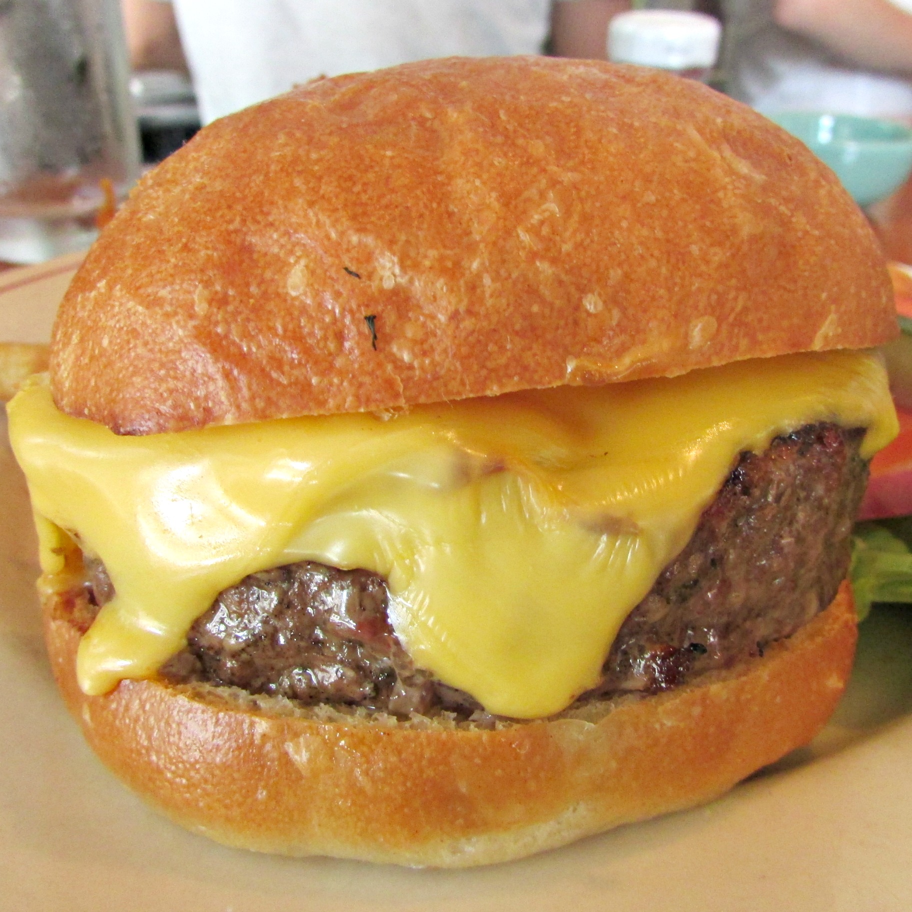 Little Owl Bacon Cheeseburger