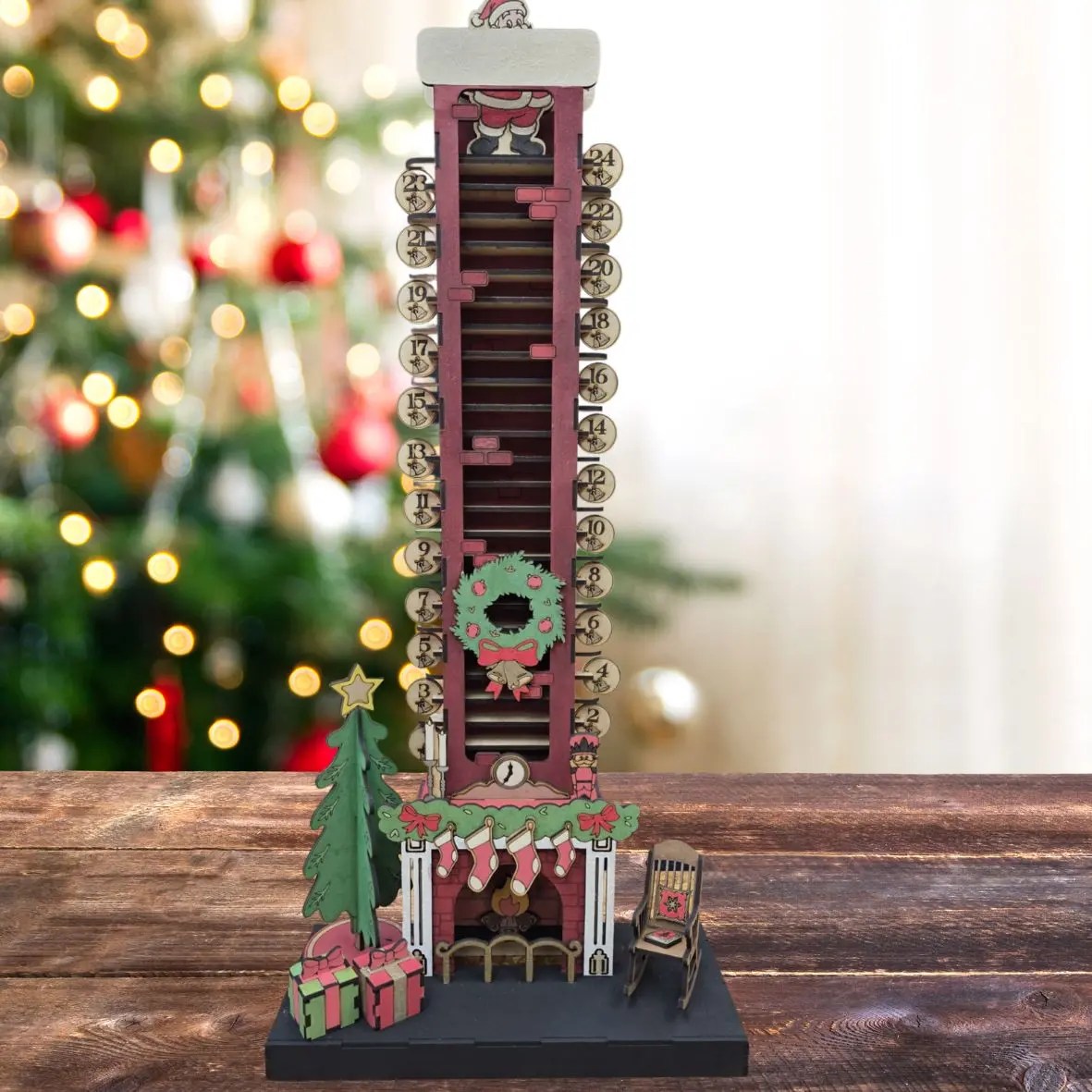 Christmas Countdown Chimney