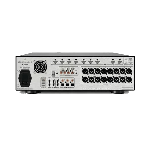 StormAudio ISP Core 16 pannello posteriore