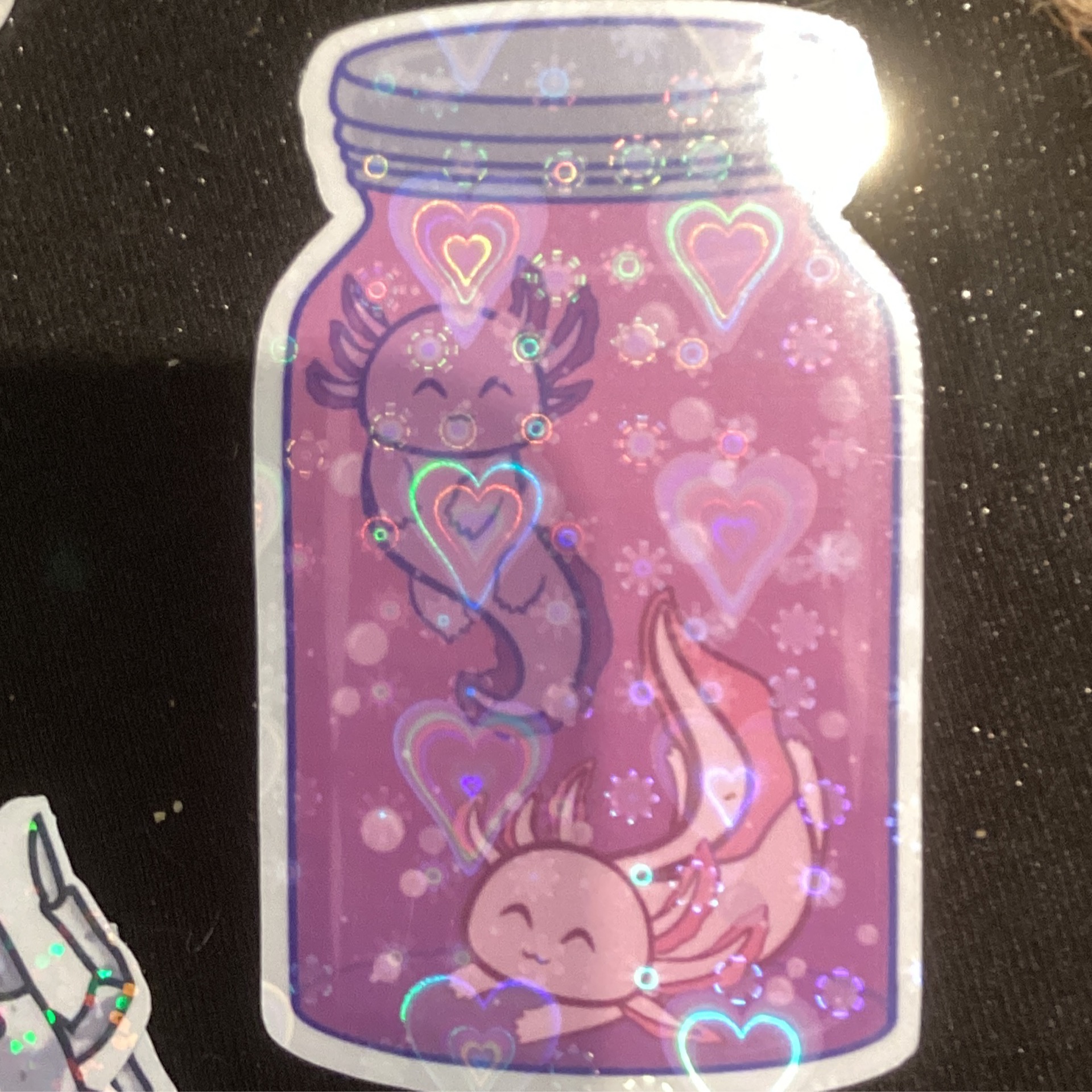 Axolotl In a jar