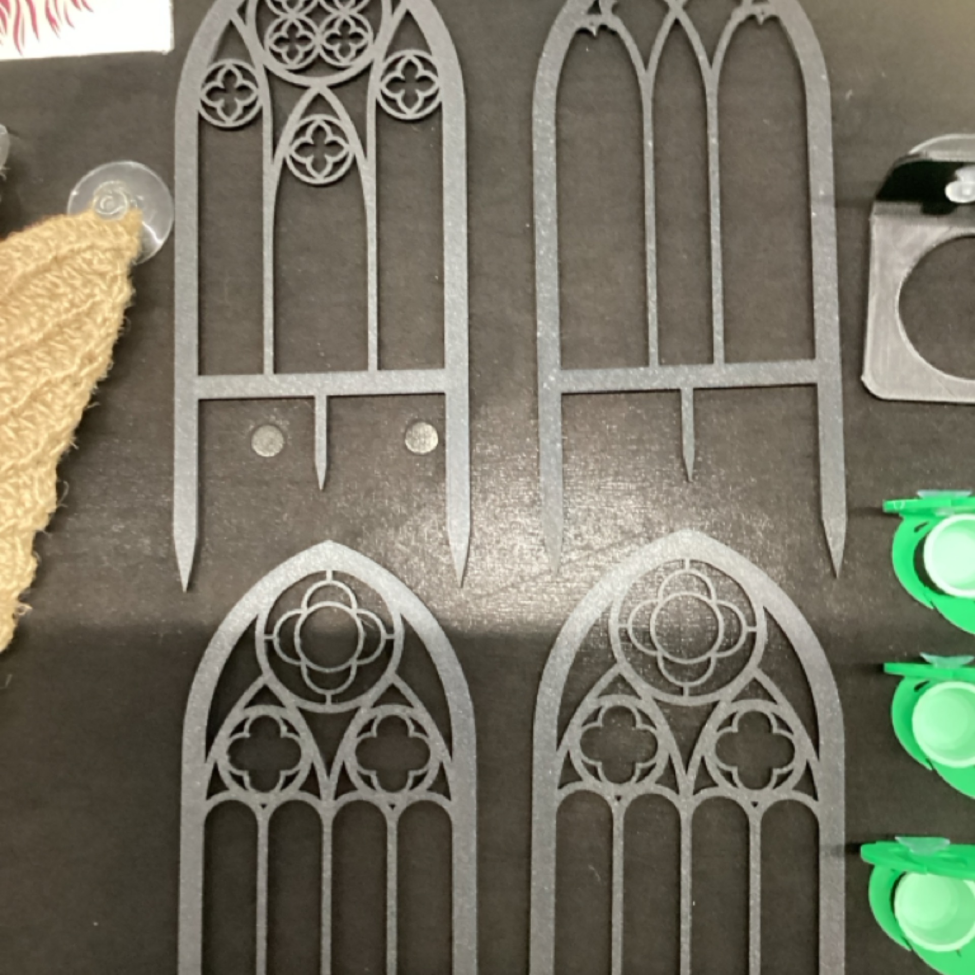 Gothic window trellis