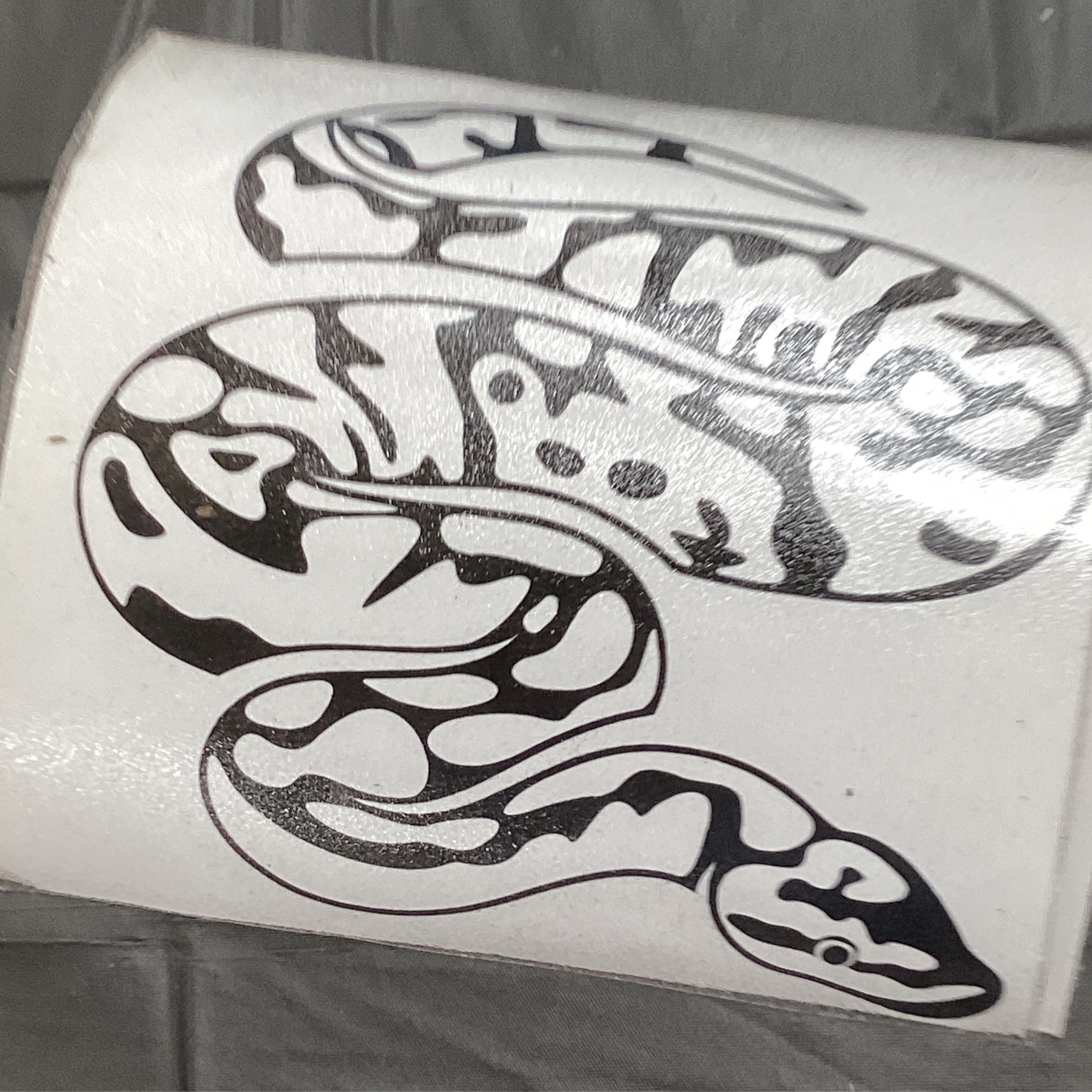 Ball python sticker