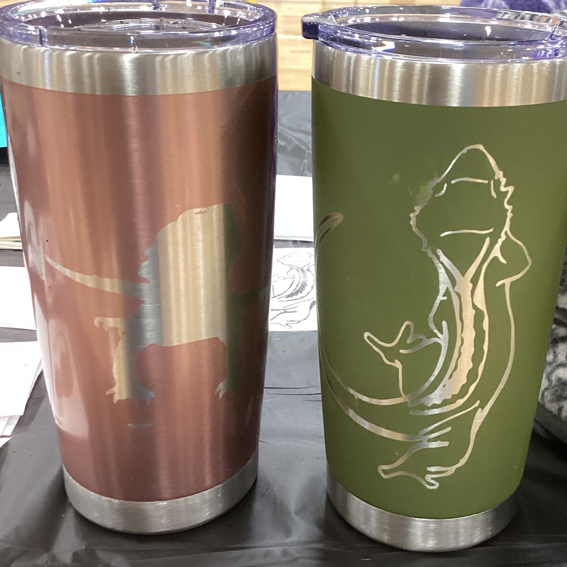 Bearded dragon tumbler
