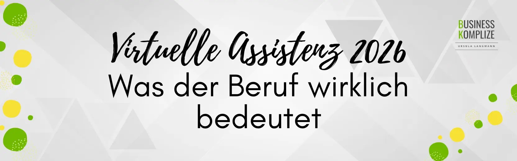 Du betrachtest gerade Virtuelle Assistenz 2026 – Was der Beruf wirklich bedeutet und worauf es ankommt