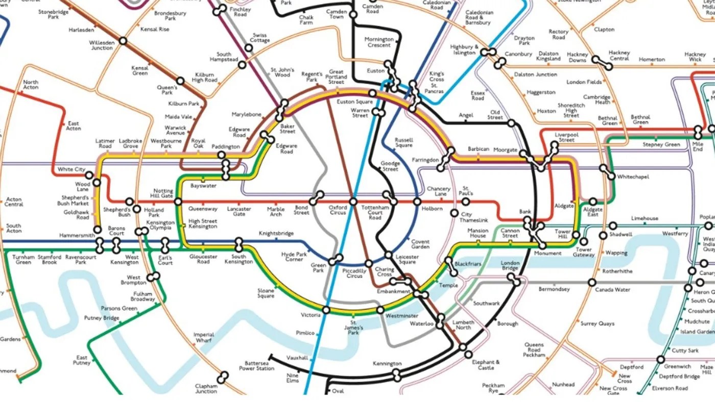 Reimagined London Underground Map Goes Viral ITN Business 