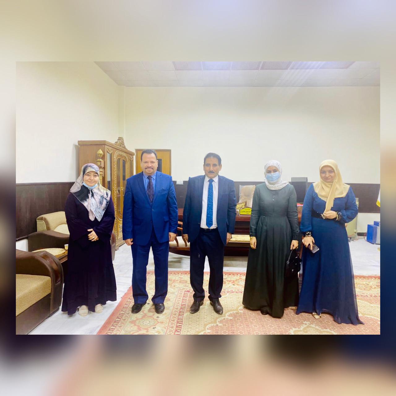 Read more about the article السيد عميد كلية الادارة والاقتصاد جامعة كربلاء يستقبل رئيس قسم ادارة الاعمال في كلية الصفوة الجامعة