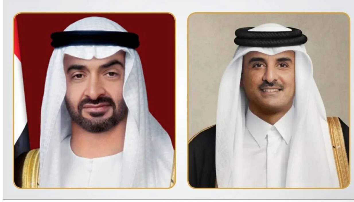 سمو الأمير يجري اتصالاً هاتفياً مع الرئيس الإماراتي