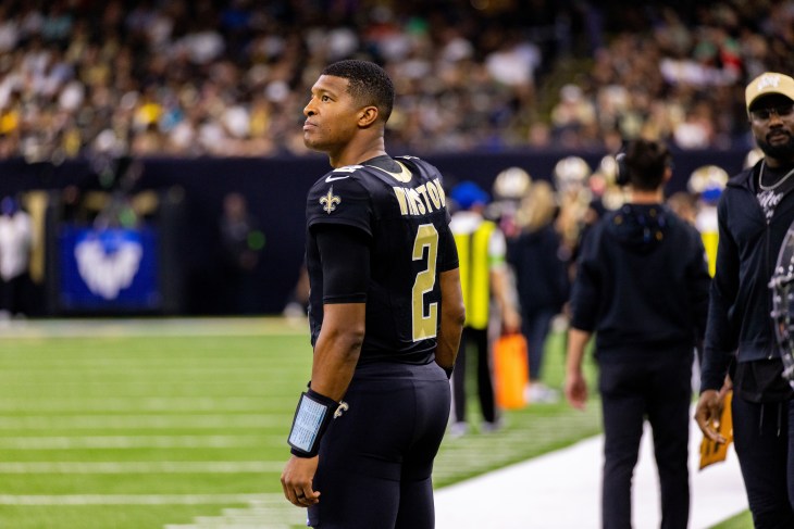 2 JAMEIS WINSTON JACKSONVILLE JAGUARS VS NEW ORLEANS SAINTS WEEK 7 OCTOBER 19, 2023 CAESARS SUPERDOME NEW ORLEANS LOUISIANA