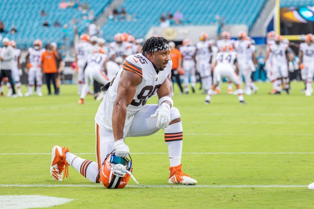 Myles Garrett Named No. 1 in NFL Top 100, Edges Out Josh Allen