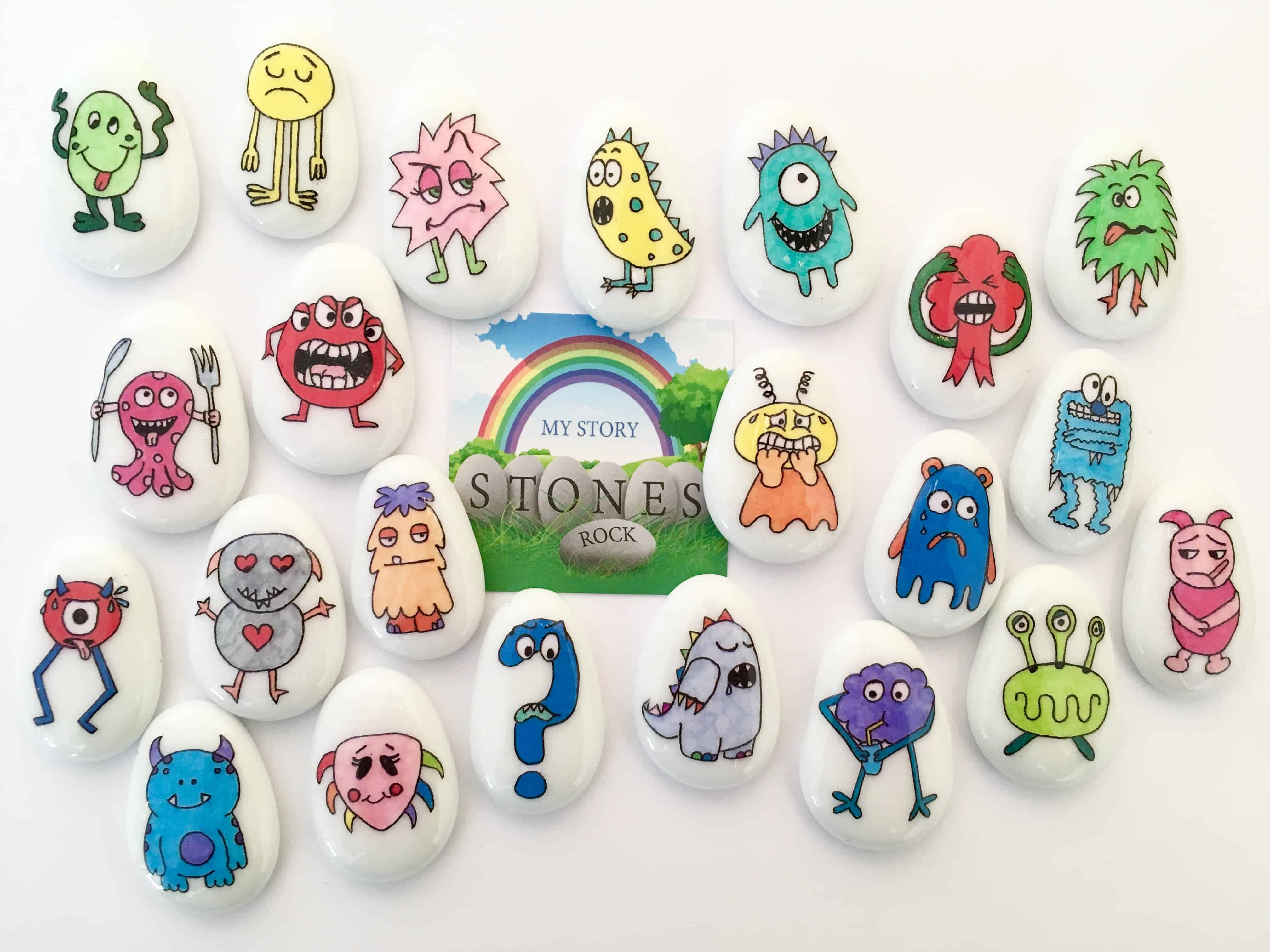 Meet the Mum Behind the Maker - Our Story Stones Rock - story stones - imaginative play - communication - language - story telling - story props