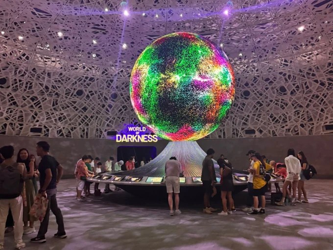 Exploria interactive attraction at Mandai Wildlife Reserve