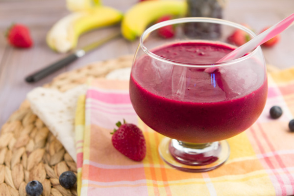 Beets Mixed Berry Vegetable Smoothie