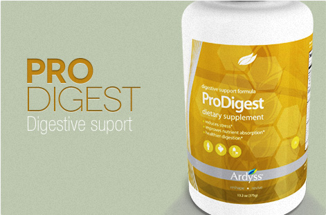 Best Support for Good Digestion Pro-Digest is designed to help build and retain a healthy digestive system by restoring your natural balance. Also assists in breaking down food into nutrients your body can absorb