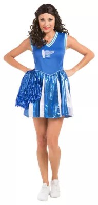 Buttinette Cheerleader Kleid Eagle Fur Damen Blau Weiss Online Kaufen Buttinette Karneval Shop