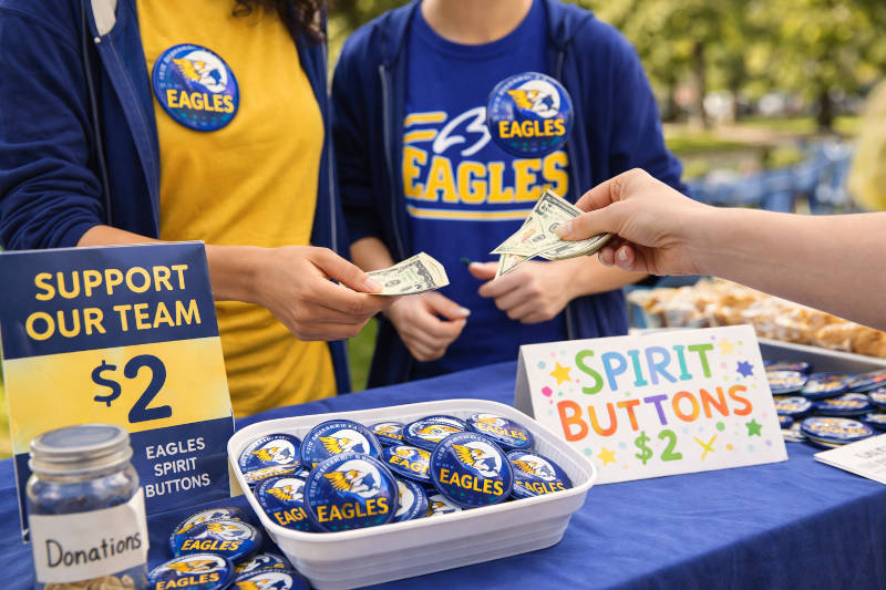 Schools and Nonprofits Turn to Custom Buttons for Fundraising Success