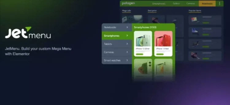 JetMenu Create Mega Menu for Elementor