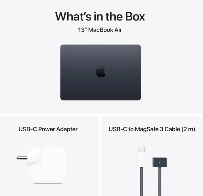 MacBook Air - What in the box.