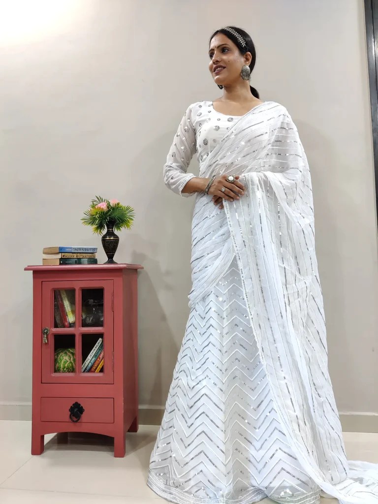 Effortlessly Elegant: The Magic of Pre-Stitched Lehenga Sarees