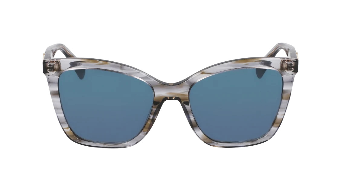 Longchamp LO742S Sunglasses 036 Striped Grey 54mm