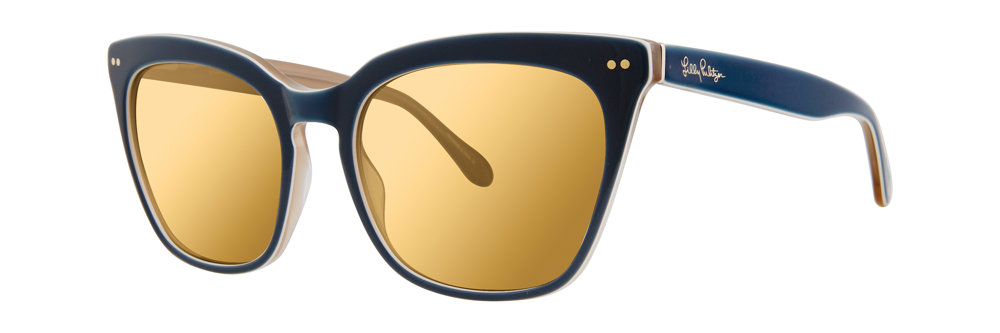 Lilly Pulitzer Kenda Sunglasses Navy 54mm
