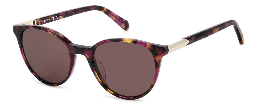 FOSSIL FOS-2154/S Sunglasses YRF-HVFUCHBRW 51mm