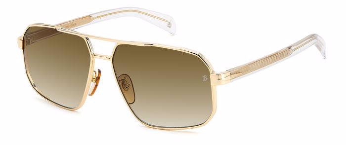 DAVID BECKHAM DB-7102/S Sunglasses LOJ-GD-CRYSTAL 61mm