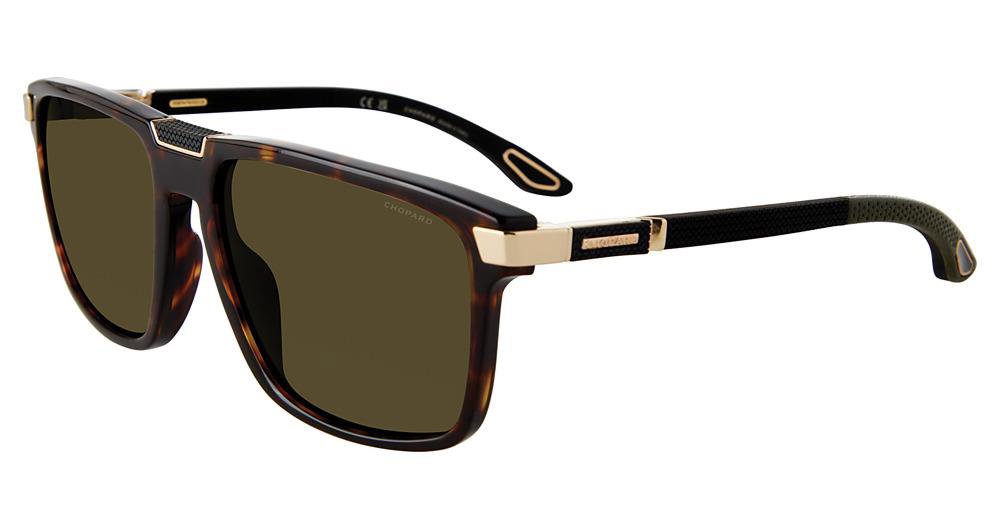 CHOPARD SUN SCH359V Sunglasses YELLOW-HAVANA-909P 60mm