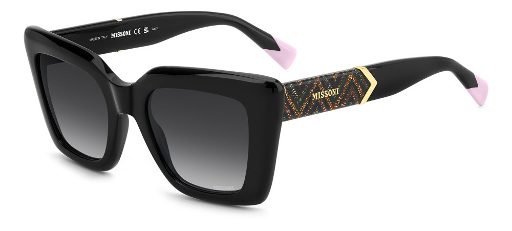 MISSONI MIS-0214/S Sunglasses 807-BLACK 51mm