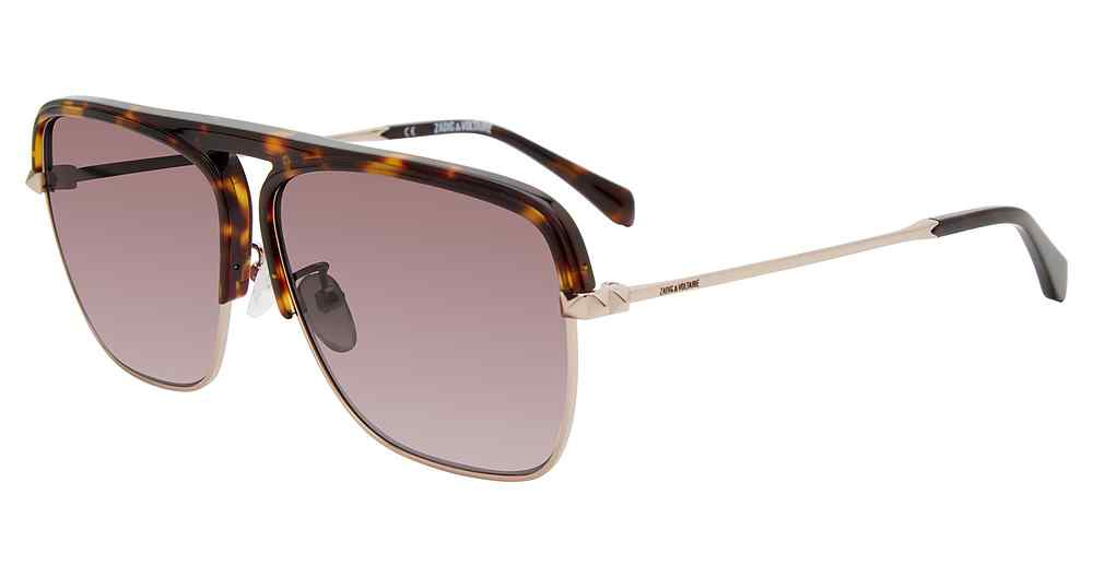 ZADIG & VOLTAIRE SUN SZV321 Sunglasses RED-GOLD-A39Y 60mm