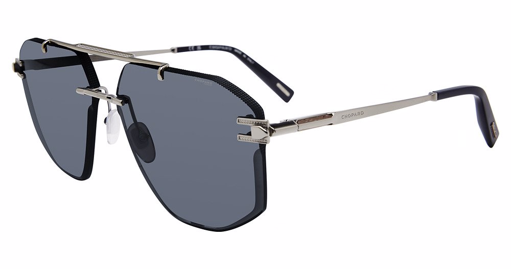 CHOPARD SUN SCHL23 Sunglasses RUTHENIUM-0509 64mm
