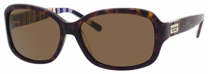 KATE SPADE ANNIKA/P/S Sunglasses EBP-TOR-STRIP 56mm