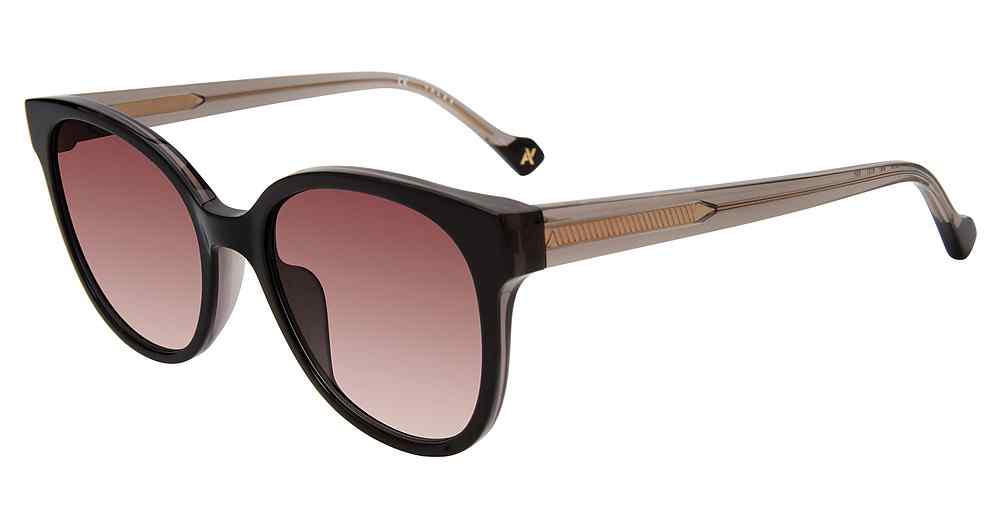 YALEA SUN SYA056 Sunglasses BLACK-01AL 53mm